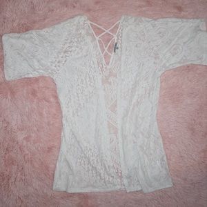 Mini Lace Duster
